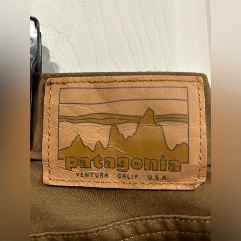 Patagonia Men's Size 36 Twill Traveler Pants - Long Coriander Brown NWT